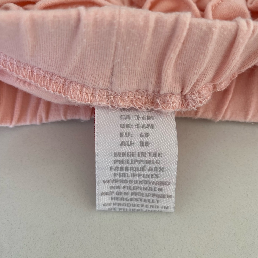 Pink Ruffled Kids Shorts - Picture 3 of 3